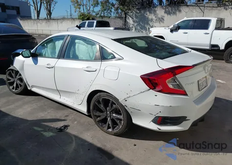 2020 Honda Civic Sport from USA, damaged, VIN 2HGFC2F87LH502855